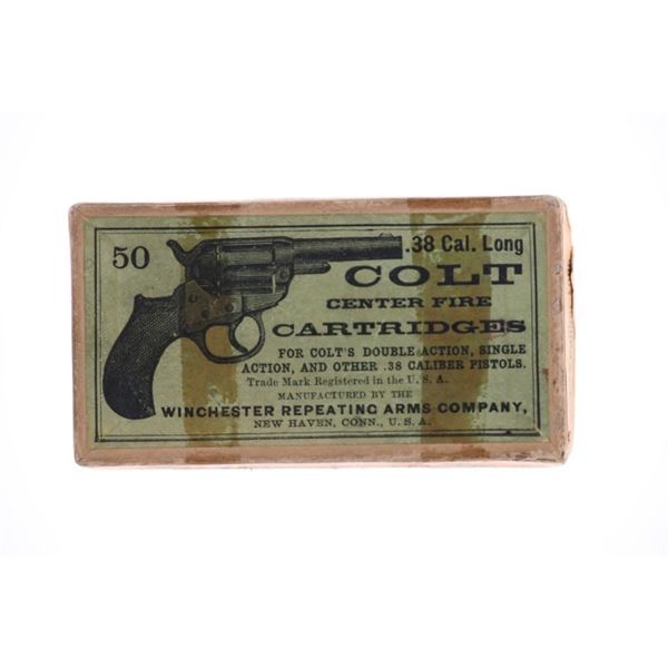 WRA Co. FULL .38 Long Colt Center Fire Cartridges