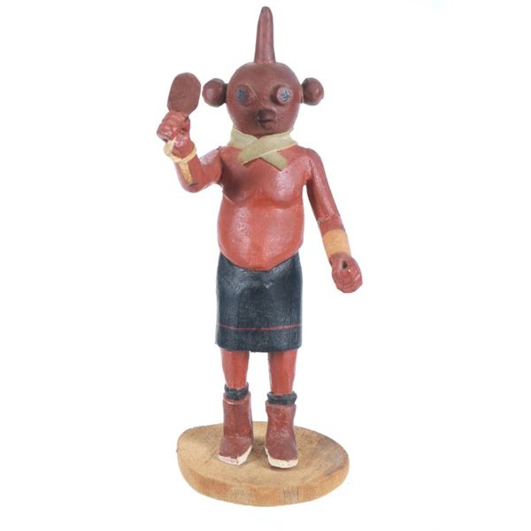 Hopi Indian Tradition "Mudhead" Kachina or Kasina