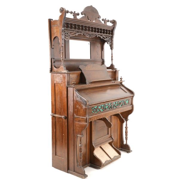 ca. 1890 Eastlake Chas. F. Netzow Parlor Organ