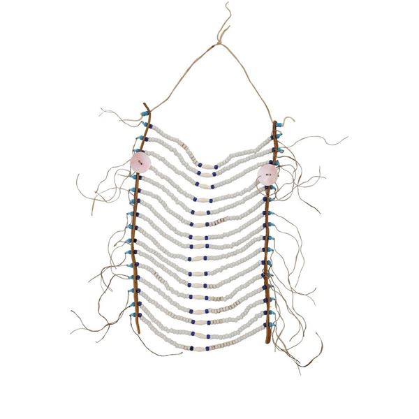 Mid-1900 Montana Crow Beaded Men's Breast Plate