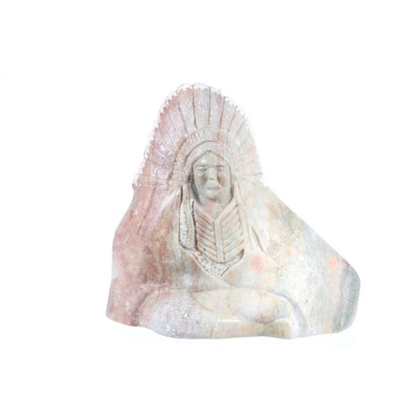 Navajo Diné Kevin Cambridge Hand Carved Alabaster