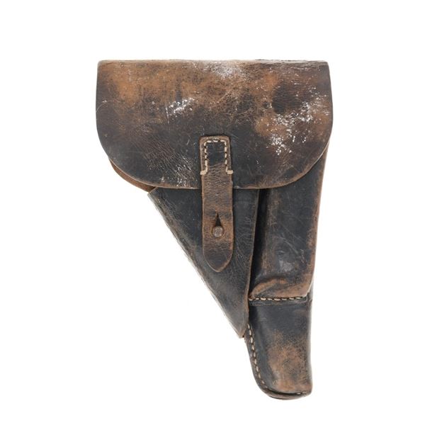 Karl Hauser WWII Era German Luger Leather Holster