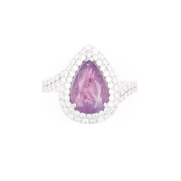 Rare Certified Kashmir Sapphire VS1 Designer Ring