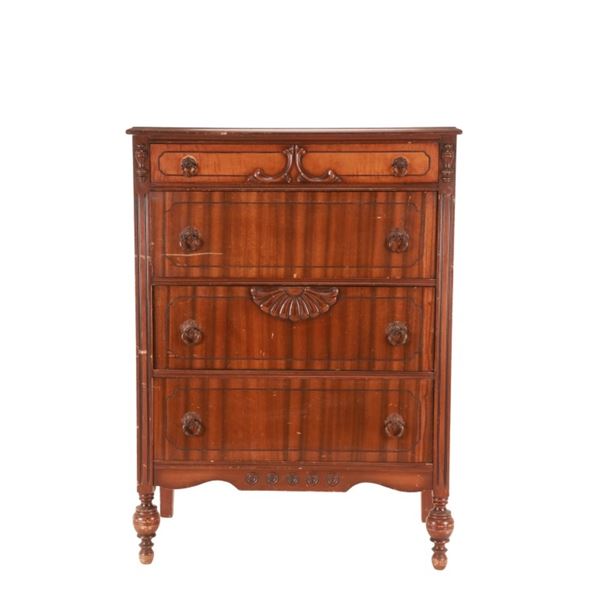 Vintage Colonial Revival Dresser, ca. 1920s-1940s