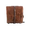 Image 1 : Leather, Canvas & Pony Fur Swiss Rucksack WWII Era