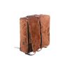 Image 2 : Leather, Canvas & Pony Fur Swiss Rucksack WWII Era