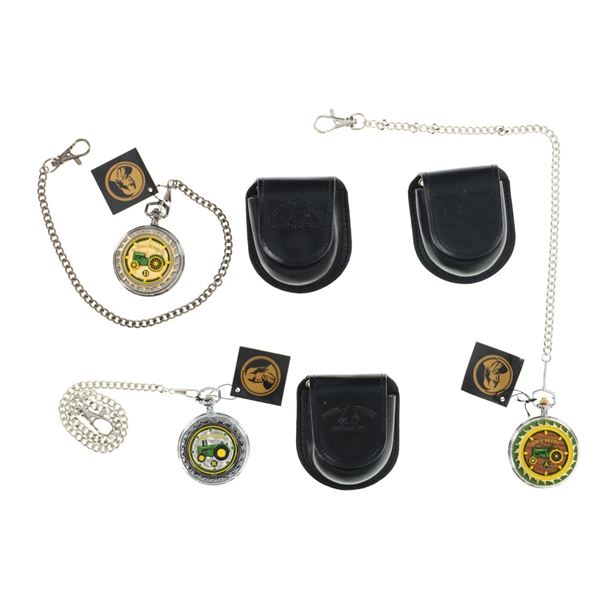 John Deere Franklin Mint Pocket Watches (3)