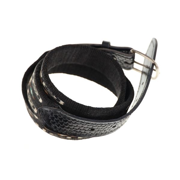 Deer Lodge, MT Prison Hitched Horsehair Belt