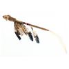 Image 1 : Chippewa Cree Turtle Skull Hoop Dance Stick