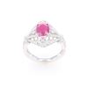 Image 6 : Rare Burmese Ruby GIA Certified Designer Ring