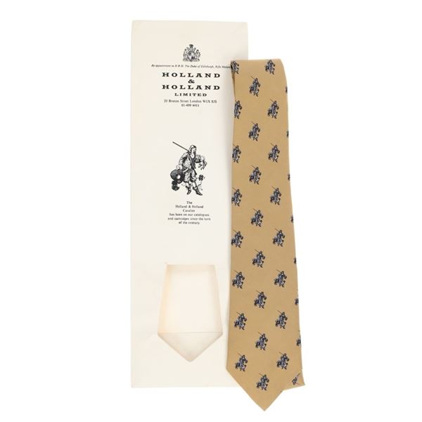 Vintage Holland & Holland Ltd. Silk Neck Tie