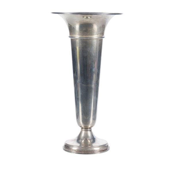 1lb 4oz International .925 Trumpet Vase 1960-70s