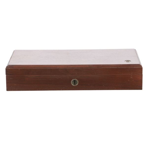 Colt Cavalry Single Action Revolver Walnut Case