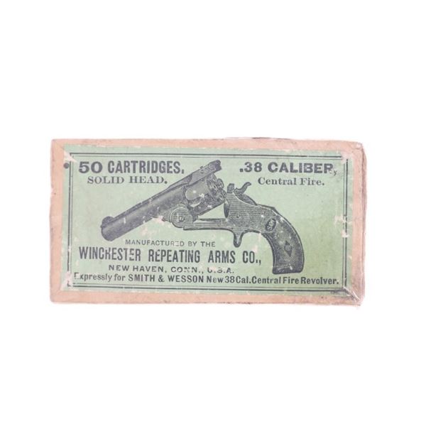 Winchester Repeating Arms Co. .38 Cal Cartridges