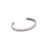 Image 12 : Navajo Sterling Silver Twisted Rope Bracelet