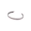 Image 2 : Navajo Sterling Silver Twisted Rope Bracelet