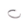 Image 3 : Navajo Sterling Silver Twisted Rope Bracelet