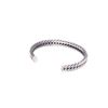 Image 8 : Navajo Sterling Silver Twisted Rope Bracelet