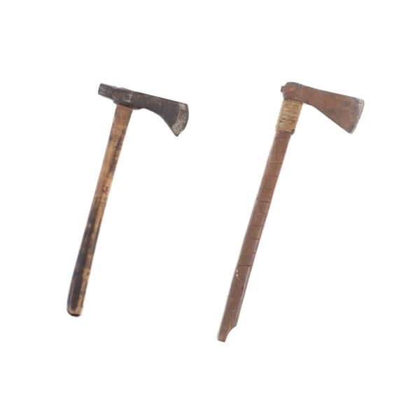 c. 1910- Frontier & Plains Indian Forged Belt Axes