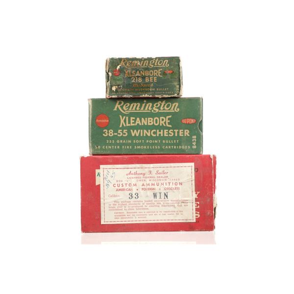 Rare Vintage Remington Kleanbore Cartridges