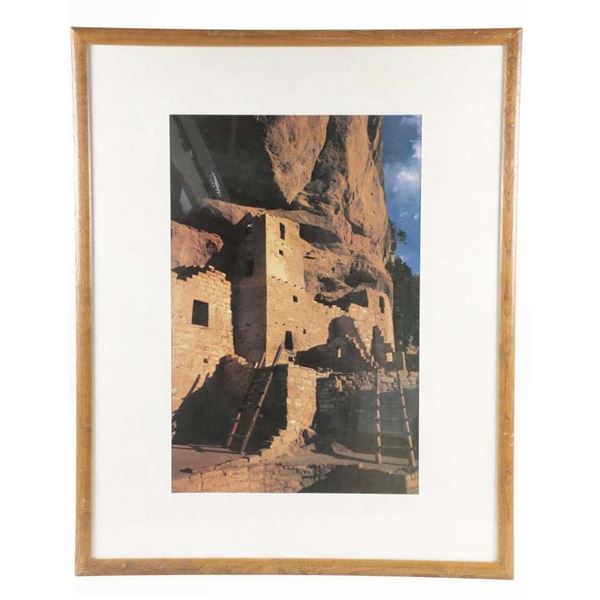 Mesa Verde Square Tower House Photograph Framed