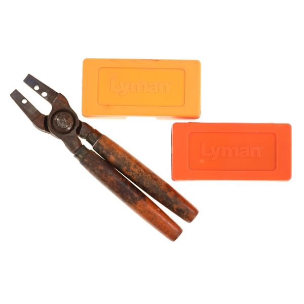Lyman .357 & .40 SNOVER Handheld Bullet Molds
