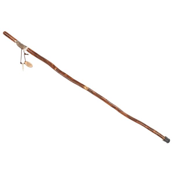 Carved Wood & Antler Yellowstone Walking Sticks
