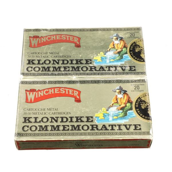 Winchester Klondike Commemorative 30-30 Cartridges