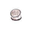 Image 8 : Navajo CC Tsosie Sterling Silver Checkerboard Ring