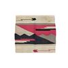 Image 2 : Oaxaca Zapotec Banded Mountain Step Rug c. 1960's