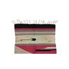 Image 3 : Oaxaca Zapotec Banded Mountain Step Rug c. 1960's