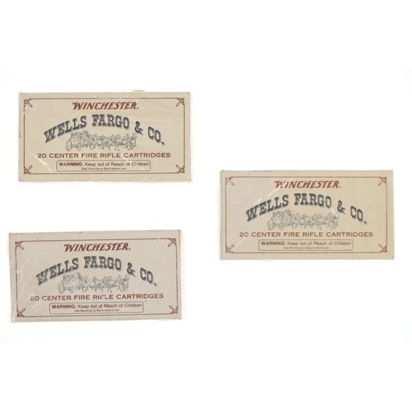Collectors Winchester Wells Fargo & Co 30-30 Boxes