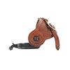 Image 4 : Dutton Blackened Steel Calf Roper Spurs & Leathers