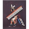 Image 2 : Early Vintage Brule Sioux Broken Rope Gouache Art