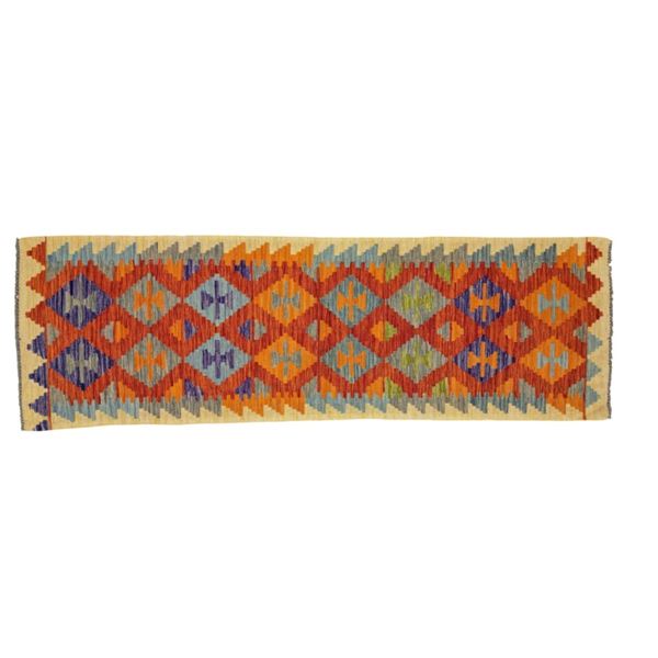 Eastern Anatolian Caucus Tribal Kilim Runner Rug