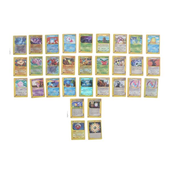 Pokemon E-Card Series Aquapolis Incomplete Deck