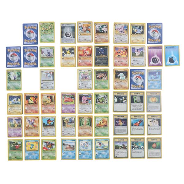 Pokemon Neo Series Neo Genesis Semi-Complete Set