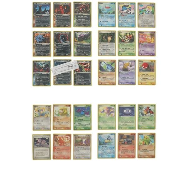 Pokemon EX Series Team Rocket Returns Deck
