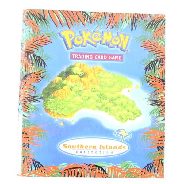 Pokemon Southern Islands Complete Set & Binder