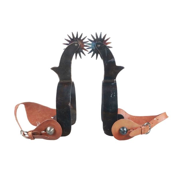 ca. 1940-50 Spur & Saddlery Oversized Sign Spurs