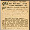 Image 2 : 1955 RED MAN ALL-STAR SERIES - GEORGE KELL (HOF)