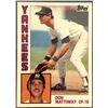 Image 1 : 1984 TOPPS DON MATTINGLY ROOKIE CARD