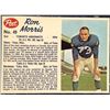 Image 1 : 1962 POST CEREAL CFL RON MORRIS