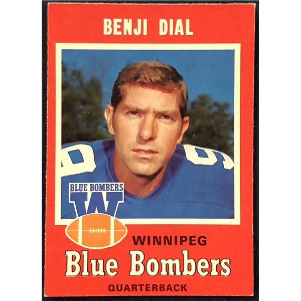 1971 O-PEE-CHEE CFL BENJI DIAL