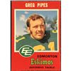 Image 1 : 1971 O-PEE-CHEE CFL GREG PIPES