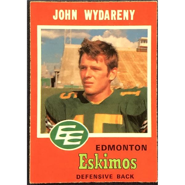 1971 O-PEE-CHEE CFL JOHN WYDARENY