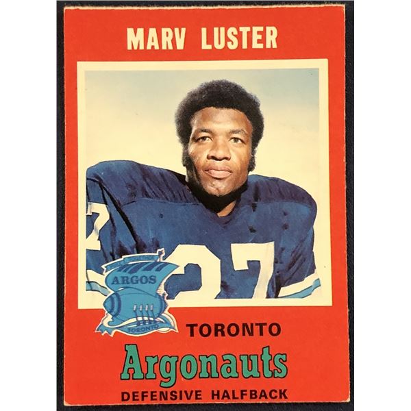 1971 O-PEE-CHEE CFL MARV LUSTER