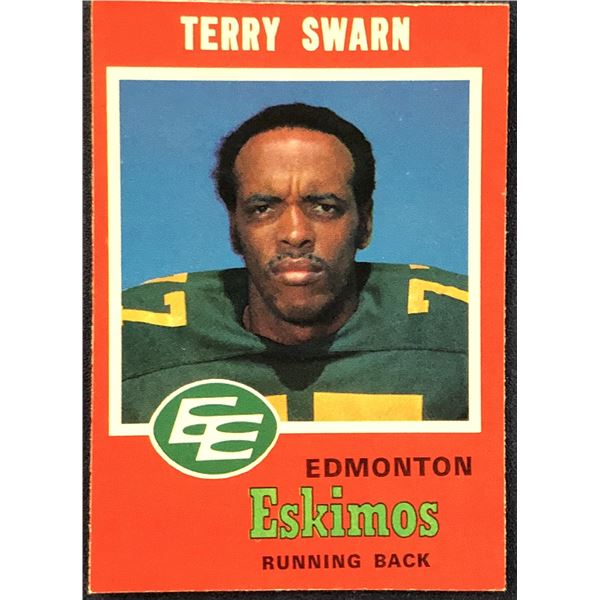 1971 O-PEE-CHEE CFL TERRY SWARN