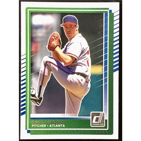 2025 DONRUSS BASEBALL GREG MADDUX (HOF)