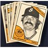 Image 1 : 1977 JACKSONVILLE SUNS TEAM SET - DAN QUISENBERRY